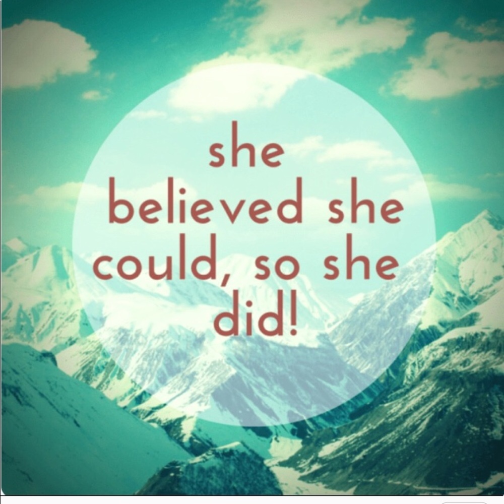 We can achieve anything we set our minds to 💖